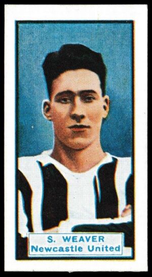 Thomson (D.C.) - 'Footballers & Motor Cars' (c1930) - #12 - S. Weaver (Newcastle) & Lagonda