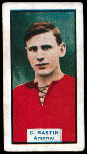 Thomson (D.C.) - 'Footballers & Motor Cars' (c1930) - #4 - C. Bastin (Arsenal) & Bugatti