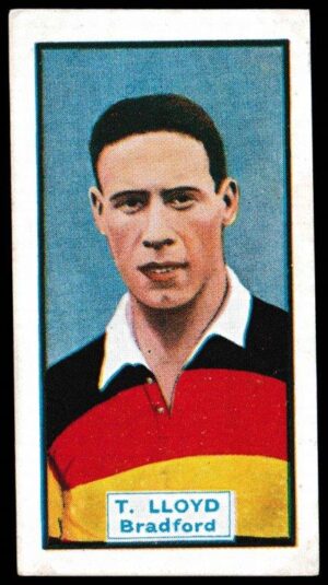 Thomson (D.C.) - 'Footballers & Motor Cars' (c1930) - #7 - T. Lloyd (Bradford) & Duesenberg
