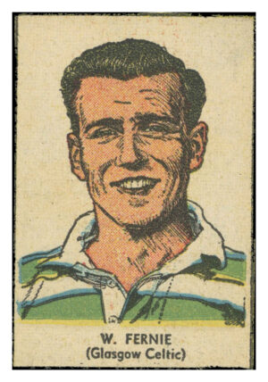 Thomson (D.C.) - 'Famous Footballers (Rover)' (1953-56) - W. Fernie (Glasgow Celtic)