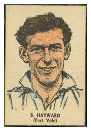 Thomson (D.C.) - 'Famous Footballers (Rover)' (1953-56) - B. Hayward (Port Vale)