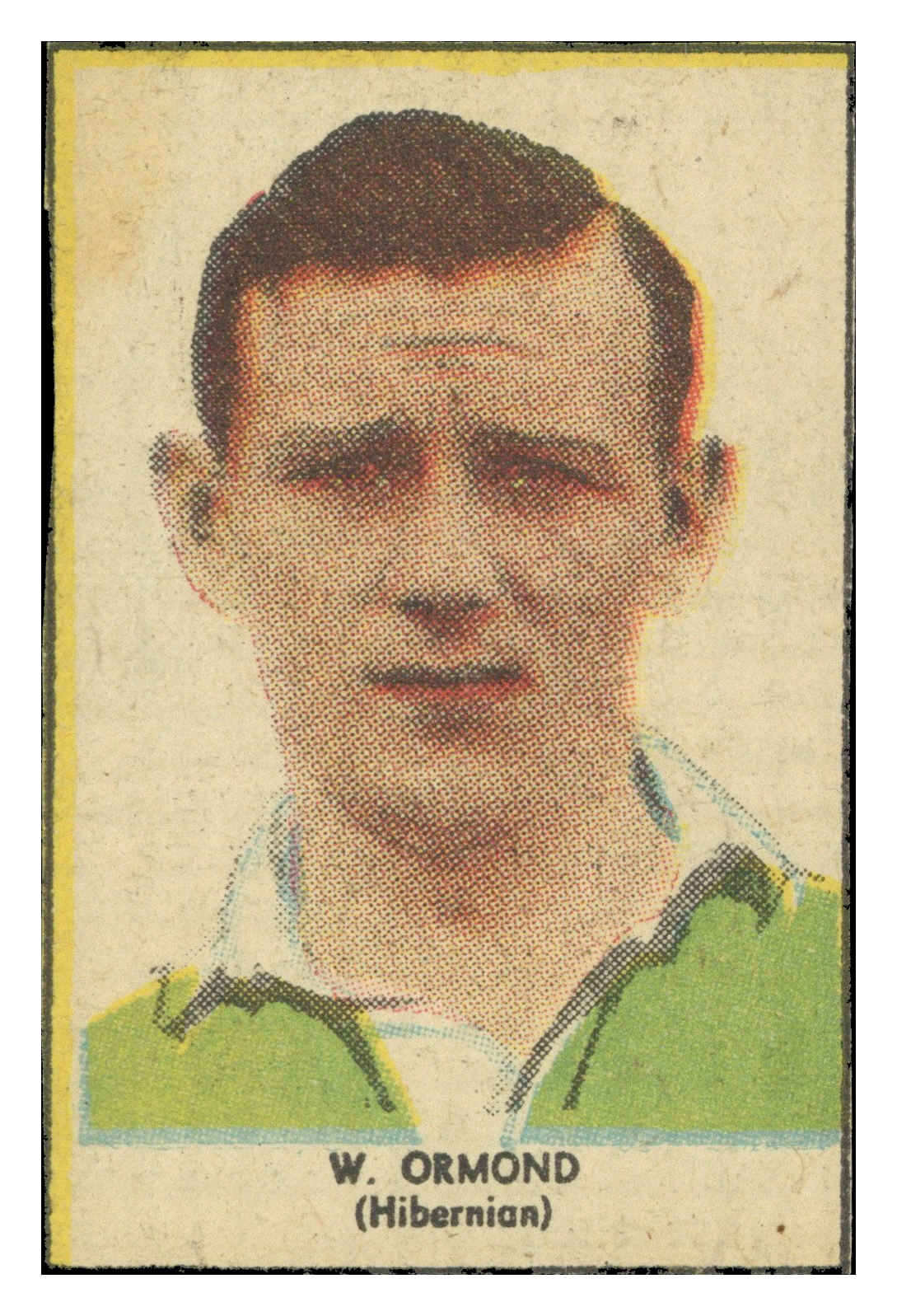 Thomson (D.C.) - 'Famous Footballers (Rover)' (1953-56) - W. Ormond (Hibernian) Thomson (D.C.) - 'Famous Footballers (Rover)' (1953-56) - W. Ormond (Hibernian)