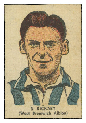 Thomson (D.C.) - 'Famous Footballers (Rover)' (1953-56) - S. Rickaby (West Bromwich Albion)