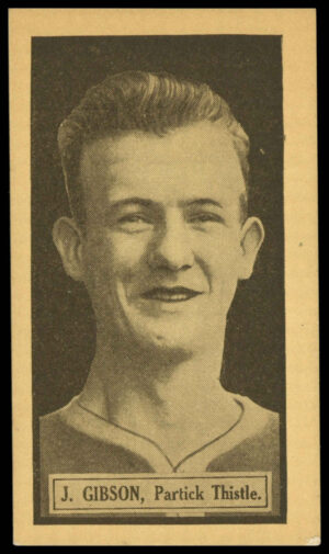 D.C. Thomson/Rover - 'This Years Top-Form Footballers' (1927) - J.D. Gibson (Partick Thistle)