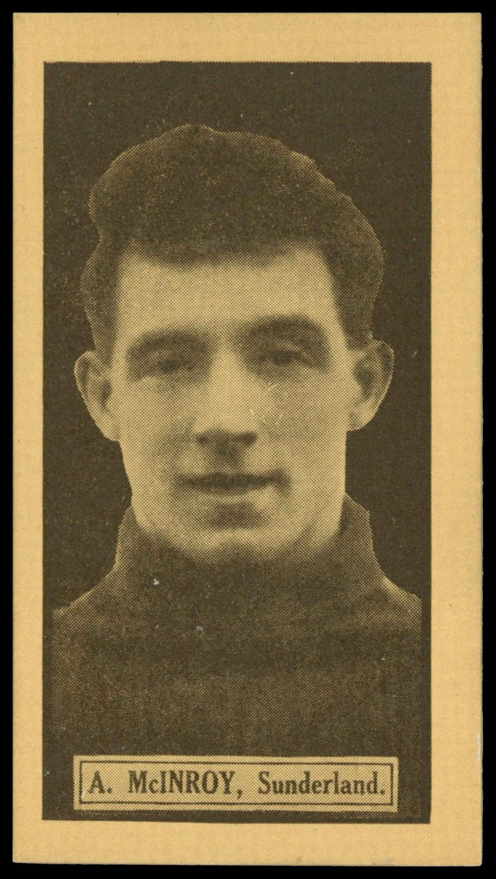 D.C. Thomson/Rover - 'This Years Top-Form Footballers' (1927) - A. McInroy (Sunderland) D.C. Thomson/Rover - 'This Years Top-Form Footballers' (1927) - A. McInroy (Sunderland)