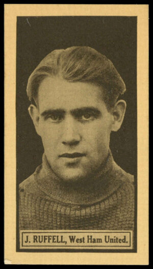 D.C. Thomson/Rover - 'This Years Top-Form Footballers' (1927) - J. Ruffell (West Ham United) D.C. Thomson/Rover - 'This Years Top-Form Footballers' (1927) - J. Ruffell (West Ham United)