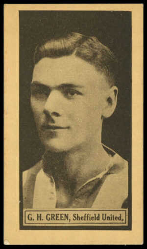 D.C. Thomson/Rover - 'This Years Top-Form Footballers' (1927) - G.H. Green (Sheffield United) D.C. Thomson/Rover - 'This Years Top-Form Footballers' (1927) - G.H. Green (Sheffield United)