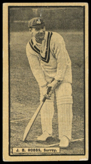 D.C. Thomson/Rover - 'Worlds Best Cricketers (Green)' (1926) - #1 - J.B. Hobbs (Surrey) D.C. Thomson/Rover - 'Worlds Best Cricketers (Green)' (1926) - #1 - J.B. Hobbs (Surrey)