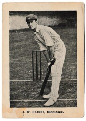 Thomson (D.C.) - 'Cricketers (Vanguard - EL)' (1924) - J.W.H.Hearne (Middlesex)