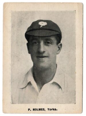 Thomson (D.C.) - 'Cricketers (Vanguard - EL)' (1924) - P. Holmes (Yorkshire) Thomson (D.C.) - 'Cricketers (Vanguard - EL)' (1924) - P. Holmes (Yorkshire)