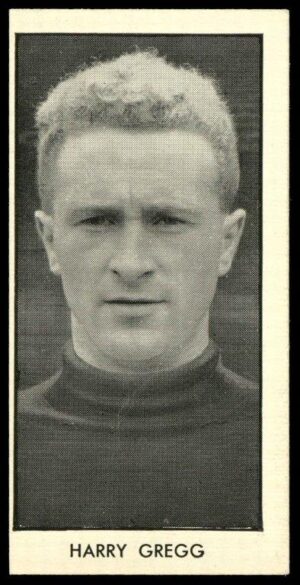 Thomson (D.C.) - 'World Cup Footballers (Adventure)' (1958) - Harry Gregg (Manchester United) Thomson (D.C.) - 'World Cup Footballers (Adventure)' (1958) - Harry Gregg (Manchester United)