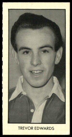 Thomson (D.C.) - 'World Cup Footballers (Adventure)' (1958) - Trevor Edwards (Charlton Athletic)
