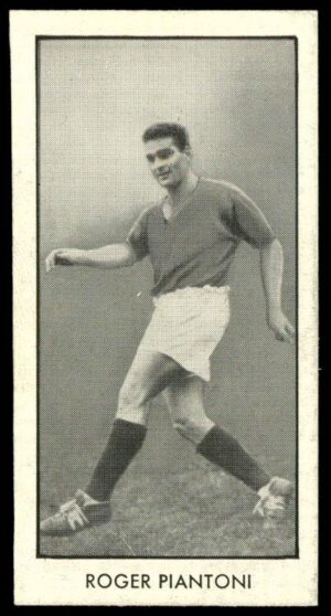 Thomson (D.C.) - 'World Cup Footballers (Adventure)' (1958) - Roger Piantoni (Rheims) Thomson (D.C.) - 'World Cup Footballers (Adventure)' (1958) - Roger Piantoni (Rheims)