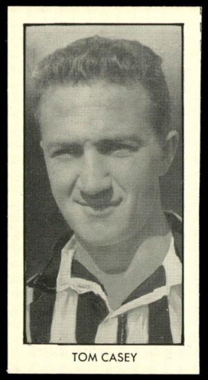 Thomson (D.C.) - 'World Cup Footballers (Adventure)' (1958) - Tom Casey (Newcastle United) Thomson (D.C.) - 'World Cup Footballers (Adventure)' (1958) - Tom Casey (Newcastle United)