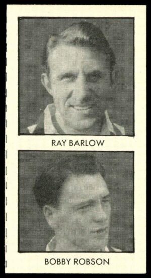 Thomson (D.C.) - 'World Cup Footballers (Adventure)' (1958) - Ray Barlow & Bobby Robson