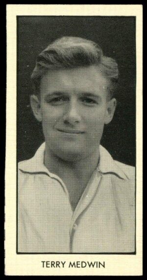 Thomson (D.C.) - 'World Cup Footballers (Hotspur)' (1958) - Terry Medwin (Tottenham Hotspur)