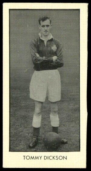 Thomson (D.C.) - 'World Cup Footballers (Hotspur)' (1958) - Tommy Dickson (Linfield)