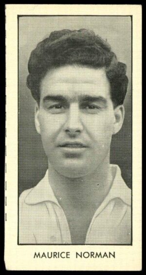 Thomson (D.C.) - 'World Cup Footballers (Hotspur)' (1958) - Maurice Norman (Tottenham Hotspur)