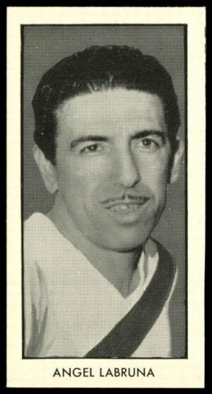 Thomson (D.C.) - 'World Cup Footballers (Hotspur)' (1958) - Angel Labruna (River Plate) Thomson (D.C.) - 'World Cup Footballers (Hotspur)' (1958) - Angel Labruna (River Plate)