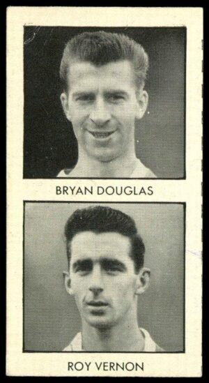 Thomson (D.C.) - 'World Cup Footballers (Wizard)' (1958) - Brian Douglas & Roy Vernon (Blackburn)