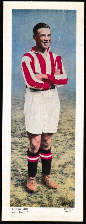 Topical Times - 'Footballers (Large Colour)' (1936) - F. Soo (Stoke City)