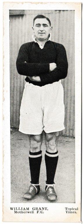 Topical Times - 'Footballers - Scottish (Second 24)' (1938) - Card #14 - William Grant (Motherwell)