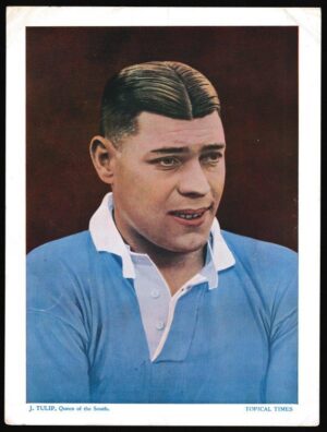 Topical Times - 'Footballers - Coloured' (1934) - J. Tulip (Queen of the South) Topical Times - 'Footballers - Coloured' (1934) - J. Tulip (Queen of the South)