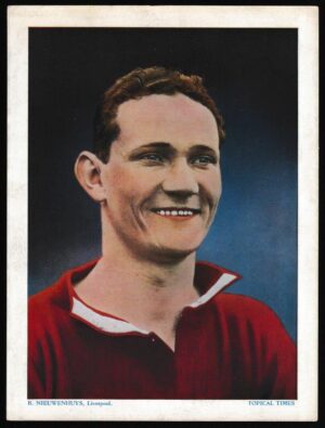 Topical Times - 'Footballers - Coloured' (1934) - B. Nieuwenhuys (Liverpool)