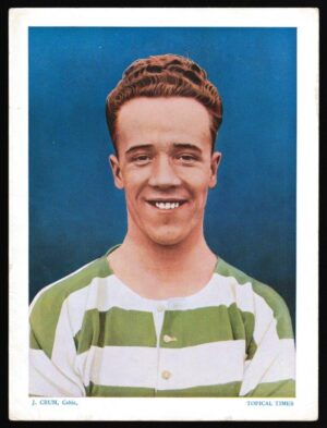 Topical Times - 'Footballers - Coloured' (1934) - J. Crum (Celtic)
