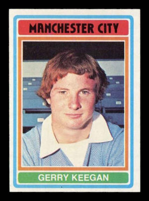 Topps (UK) - 'Footballers (Blue Back 221-330)' (1976) - Gerard Keegan (Manchester City) Topps (UK) - 'Footballers (Blue Back 221-330)' (1976) - Gerard Keegan (Manchester City)