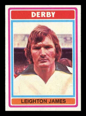 Topps (UK) - 'Footballers (Blue Back 221-330)' (1976) - Leighton James (Derby County)
