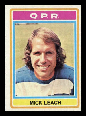Topps (UK) - 'Footballers (Blue Back 221-330)' (1976) - Mick Leach (Queens Park Rangers)