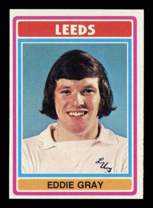 Topps (UK) - 'Footballers (Blue Back 221-330)' (1976) - Eddie Gray (Leeds United)