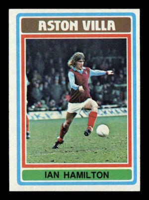 Topps (UK) - 'Footballers (Blue Back 221-330)' (1976) - Chico Hamilton (Aston Villa)