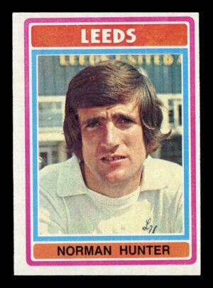 Topps (UK) - 'Footballers (Blue Back 221-330)' (1976) - Norman Hunter (Leeds United)