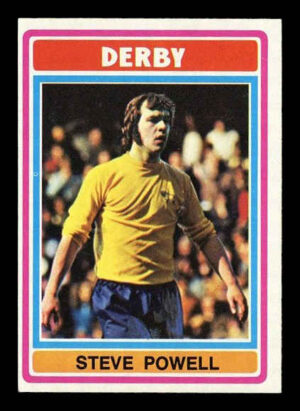 Topps (UK) - 'Footballers (Blue Back 221-330)' (1976) - Steve Powell (Derby County)