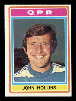 Topps (UK) - 'Footballers (Blue Back 221-330)' (1976) - John Hollins (Queens Park Rangers)