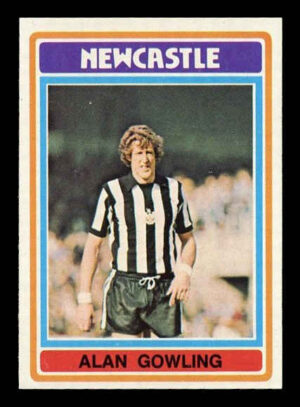 Topps (UK) - 'Footballers (Blue Back 221-330)' (1976) - Alan Gowling (Newcastle United)
