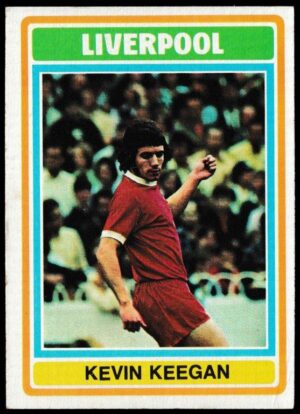Topps (UK) - 'Footballers (Blue Back 1-110) Card #1 - Kevin Keegan (Liverpool)
