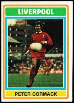 Topps (UK) - 'Footballers (Blue Back 1-110) Card #39 - Peter Cormack (Liverpool) Topps (UK) - 'Footballers (Blue Back 1-110) Card #39 - Peter Cormack (Liverpool)