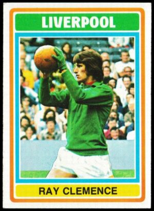 Topps (UK) - 'Footballers (Blue Back 111-220) Card #115 - Ray Clemence (Liverpool)
