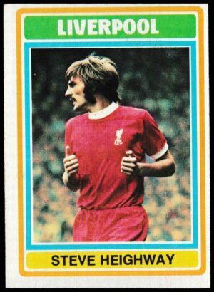 Topps (UK) - 'Footballers (Blue Back 111-220) Card #122 - Steve Heighway (Liverpool)