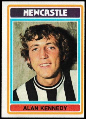 Topps (UK) - 'Footballers (Blue Back 111-220) Card #123 - Alan Kennedy (Liverpool)