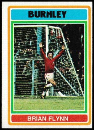 Topps (UK) - 'Footballers (Blue Back 111-220) Card #143 - Brian Flynn (Burnley)