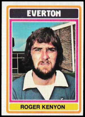 Topps (UK) - 'Footballers (Blue Back 111-220) Card #171 - Roger Kenyon (Everton)