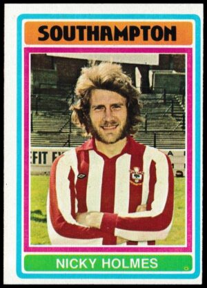 Topps (UK) - 'Footballers (Blue Back 111-220) Card #188 - Nick Holmes (Southampton)