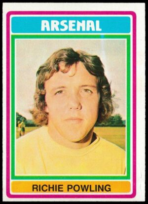 Topps (UK) - 'Footballers (Blue Back 111-220) Card #189 - Ritchie Powling (Arsenal)