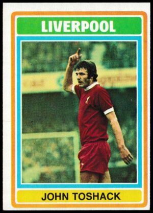 Topps (UK) - 'Footballers (Blue Back 111-220) Card #190 - John Toshack (Liverpool)