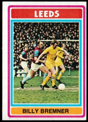 Topps (UK) - 'Footballers (Blue Back 111-220) Card #200 - Billy Bremner (Leeds United)