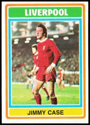 Topps (UK) - 'Footballers (Blue Back 111-220) Card #217 - Jimmy Case (Liverpool)